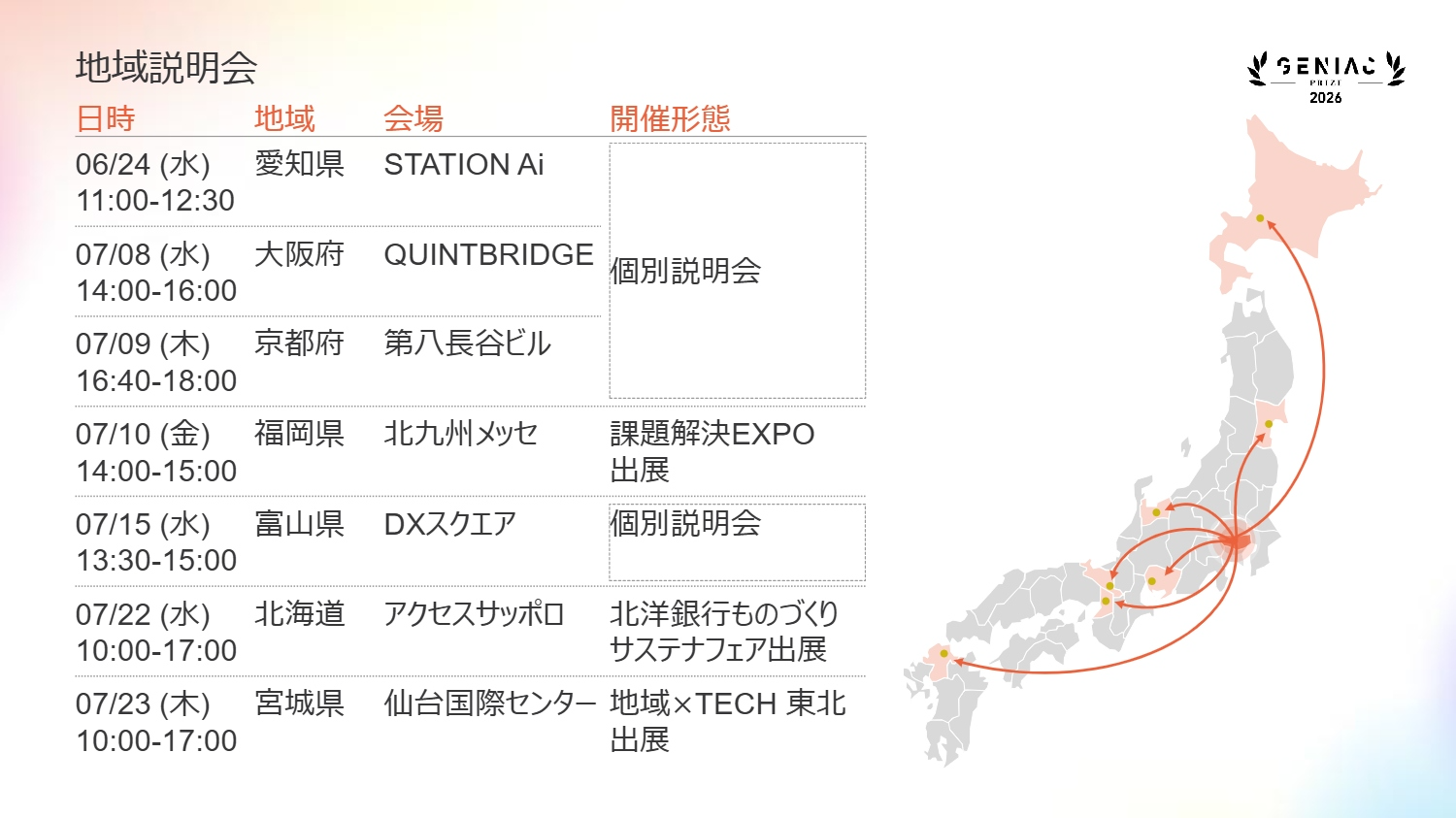 地域説明会